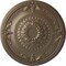 Ekena Millwork Athens Ceiling Medallion (Fits Canopies up to 3 5/8"), Hand-Painted Warm Silver, 26 1/4"OD x 3 1/4"P CM27ATWSS - alternate 1
